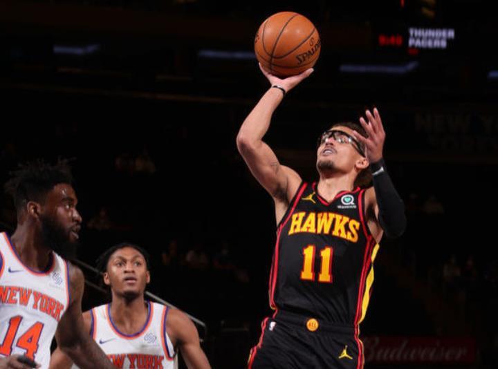  特雷杨30分老鹰加时力克黄蜂收获赛季第40胜